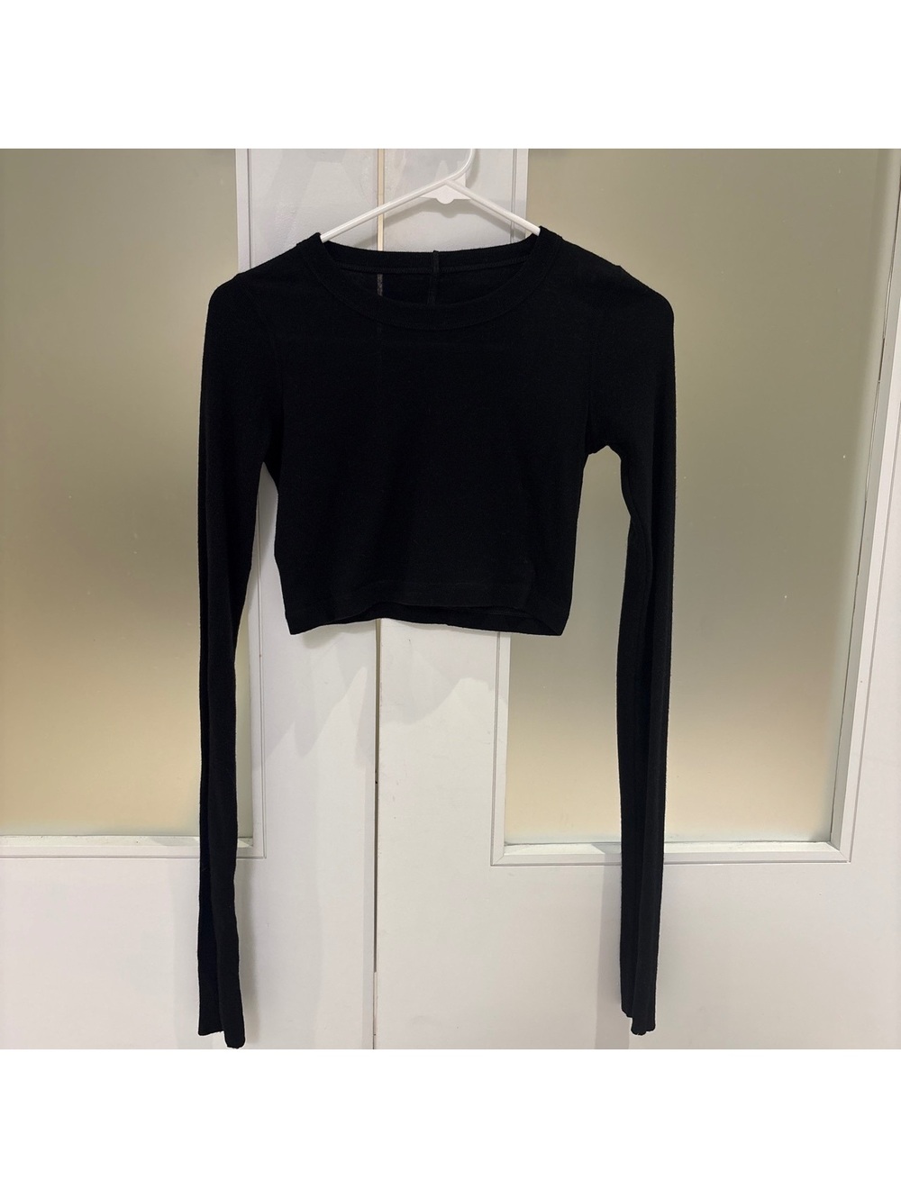 Rick Owens black crop